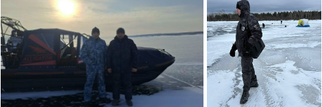 Рейды на водных объектах не прекращались в праздники: о работе рыбоохраны в новогодние каникулы