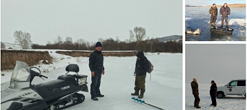 Нарушителей – к ответу: как рыбоохрана Хакасии патрулировала водоемы в марте